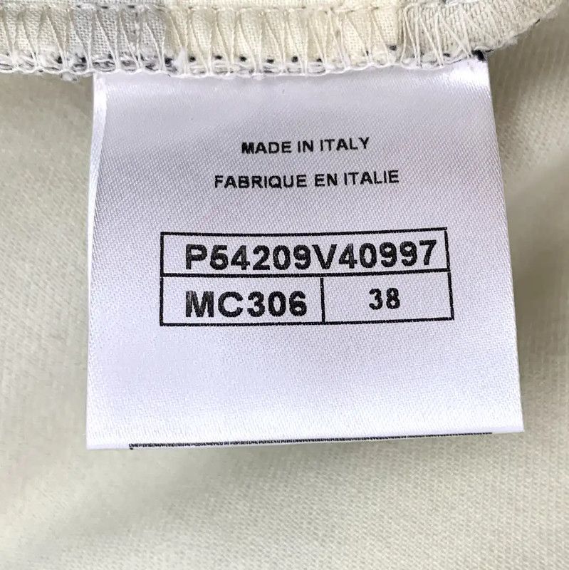Chanel Chanel Color Block Cotton Women's Denim Pants 0089 Size 23" - 8 Thumbnail