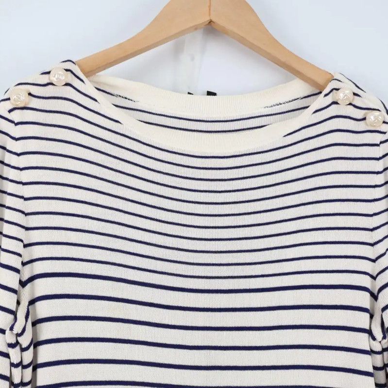Chanel Chanel Striped Summer Dress for Women 0089 Size S / US 4 / IT 40 - 3 Thumbnail