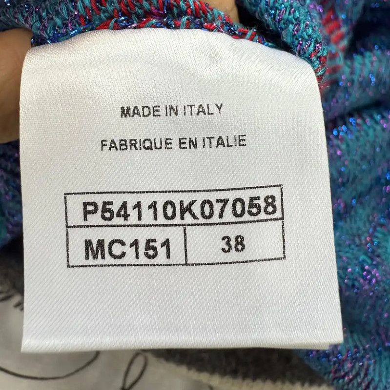 Chanel Chanel Blue Silk Pullover Sweater 0089 Size M / US 6-8 / IT 42-44 - 4 Thumbnail