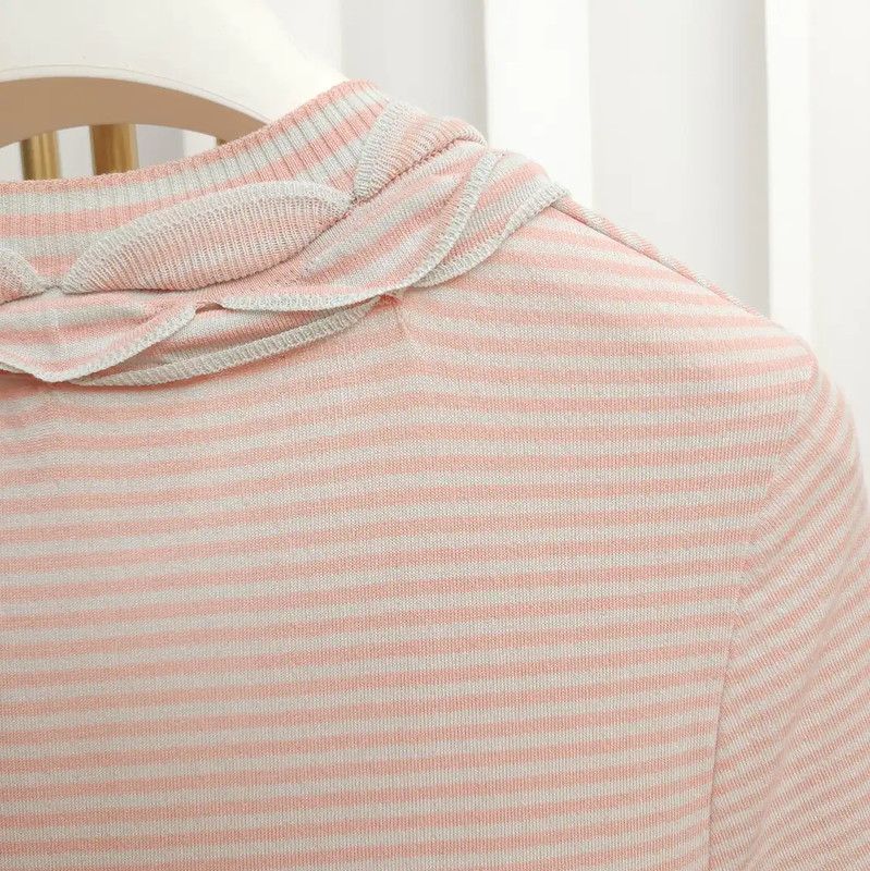 Chanel Chanel Striped Dress in Soft Pink for Women 0089 Size M / US 6-8 / IT 42-44 - 8 Thumbnail