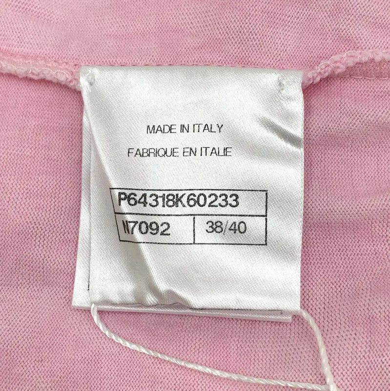 Chanel Chanel Pink Cotton Women's T-Shirt 0089 Size ONE SIZE - 7 Thumbnail