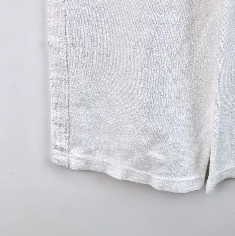 Chanel Chanel White Cotton Casual Pants for Women 0089 Size 23" - 4 Thumbnail