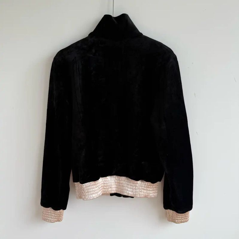 Chanel Chanel Black Spring Autumn Women's Jacket 0089 Size S / US 4 / IT 40 - 2 Thumbnail