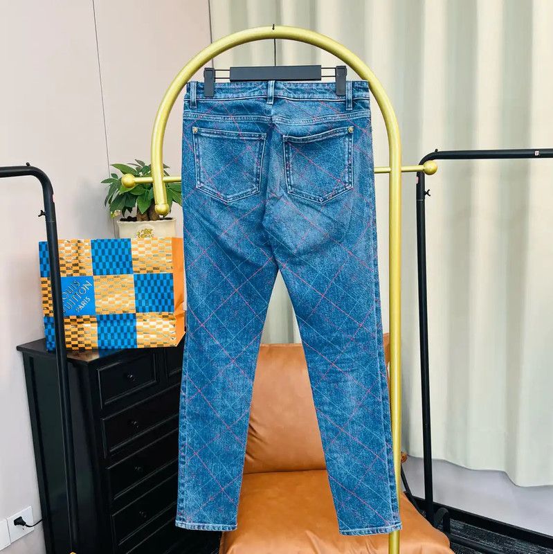 Chanel Chanel Blue Cotton Denim Pants Size S 0089 Size 24" / US 00 / IT 34 - 2 Thumbnail