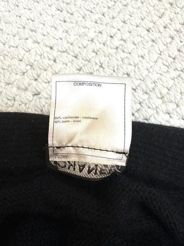 Chanel Chanel Black Wool-Blend Short Dress for Women 0089 Size XS / US 0-2 / IT 36-38 - 7 Thumbnail