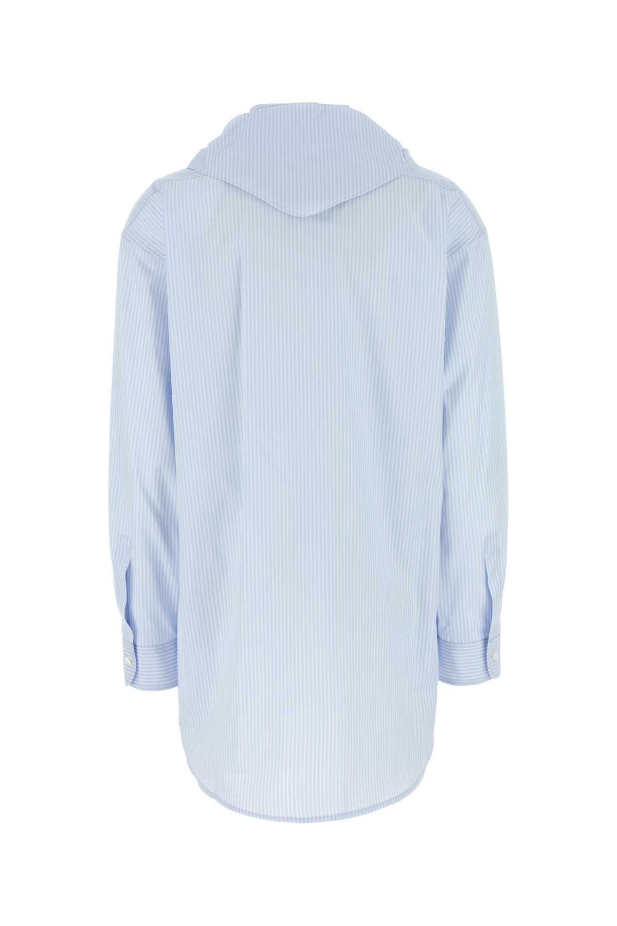 Miu Miu Embroidered Poplin Shirt Size XS / US 0-2 / IT 36-38 - 2 Thumbnail