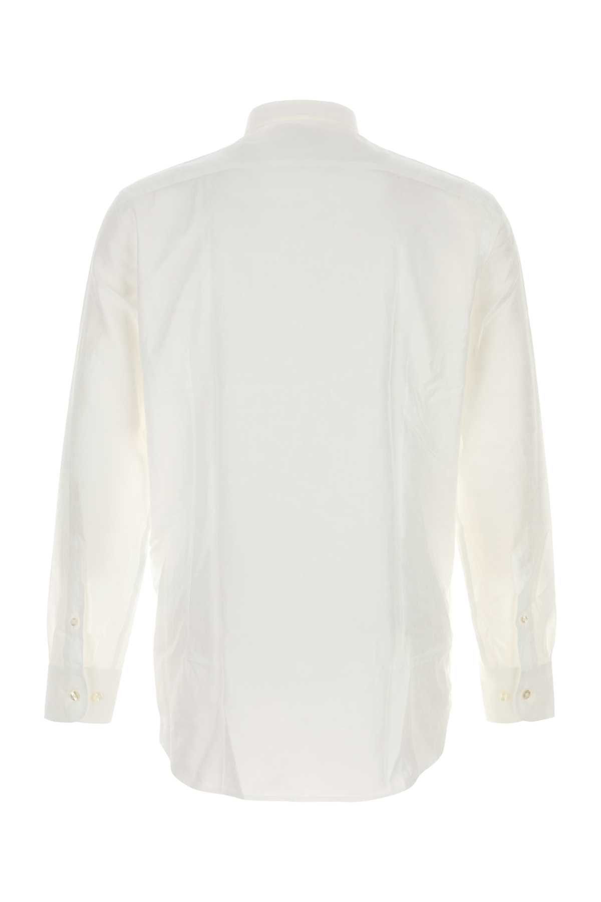 Etro White Jacquard Shirt Size US L / EU 52-54 / 3 - 2 Thumbnail