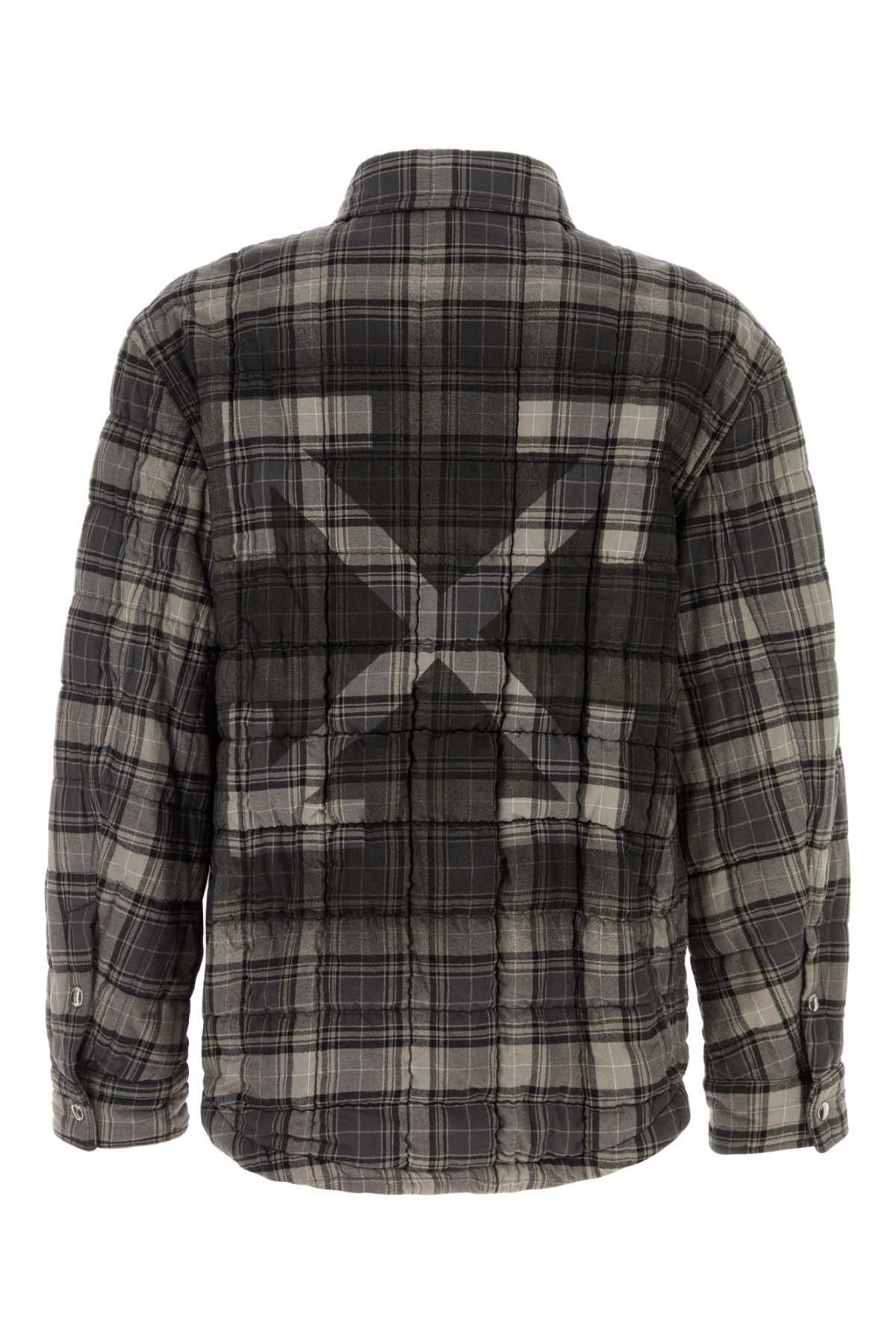 Off-White Embroidered Cotton Shirt Size US M / EU 48-50 / 2 - 2 Thumbnail