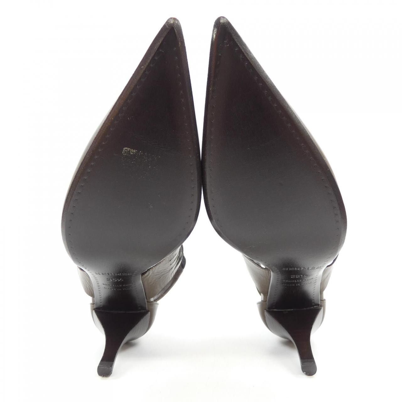 Hermes Hermes Hermes Pumps Leather Shoes DUTY FREE for USA Size ONE SIZE - 4 Thumbnail