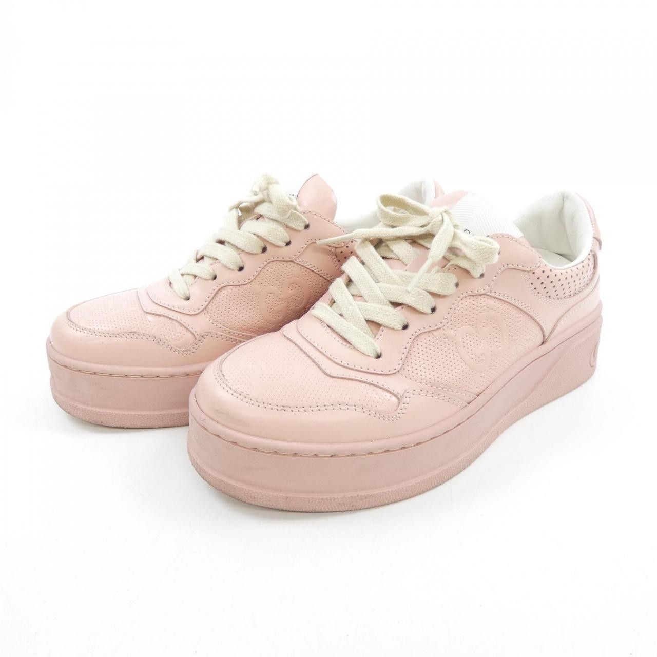 Gucci Gucci Gucci Sneakers Leather Shoes 700775 1XL10 DUTY FREE for USA Size ONE SIZE - 3 Thumbnail
