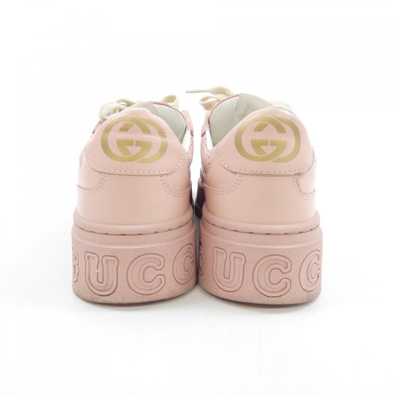 Gucci Gucci Gucci Sneakers Leather Shoes 700775 1XL10 DUTY FREE for USA Size ONE SIZE - 5 Thumbnail