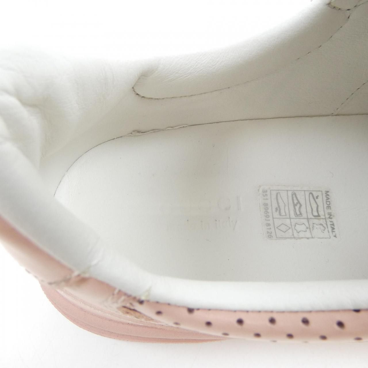 Gucci Gucci Gucci Sneakers Leather Shoes 700775 1XL10 DUTY FREE for USA Size ONE SIZE - 6 Thumbnail