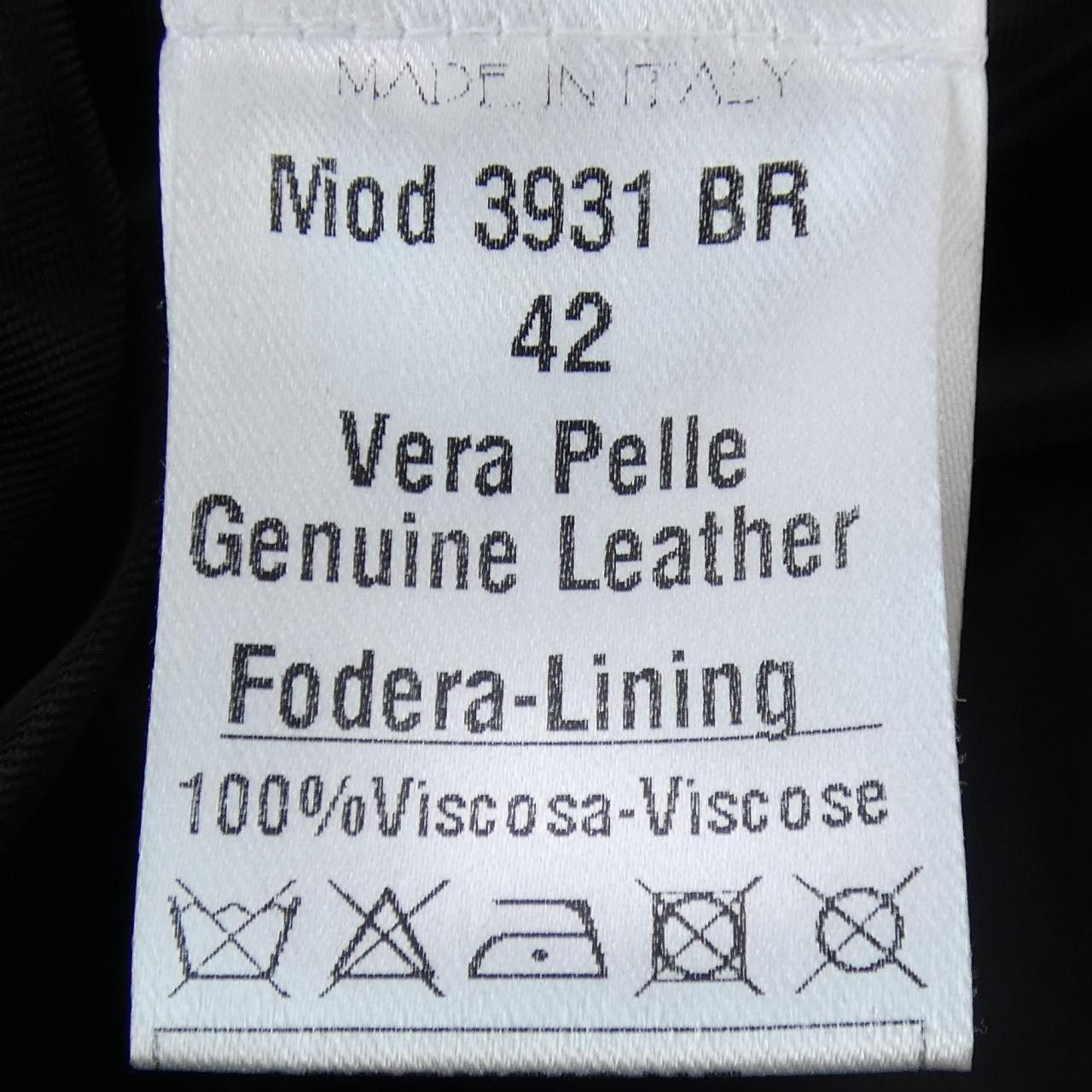 Other Other SILENCE Lamb Leather Riders Jacket Leather Outerwear DUTY FREE for USA Size ONE SIZE - 3 Thumbnail