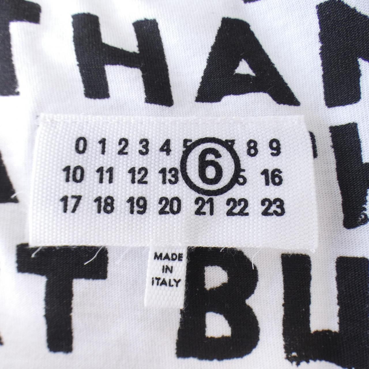 Maison Margiela MM6 Maison Margiela MM6 T-shirt Cotton T-Shirts SH2GC0022 M20115 DUTY FREE for USA Size ONE SIZE - 4 Thumbnail
