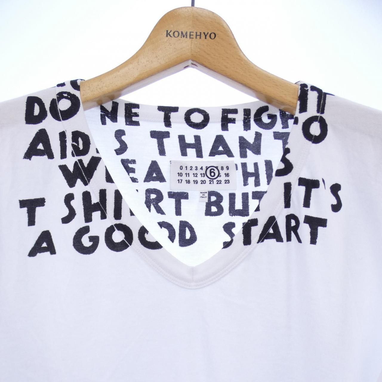 Maison Margiela MM6 Maison Margiela MM6 T-shirt Cotton T-Shirts SH2GC0022 M20115 DUTY FREE for USA Size ONE SIZE - 5 Thumbnail