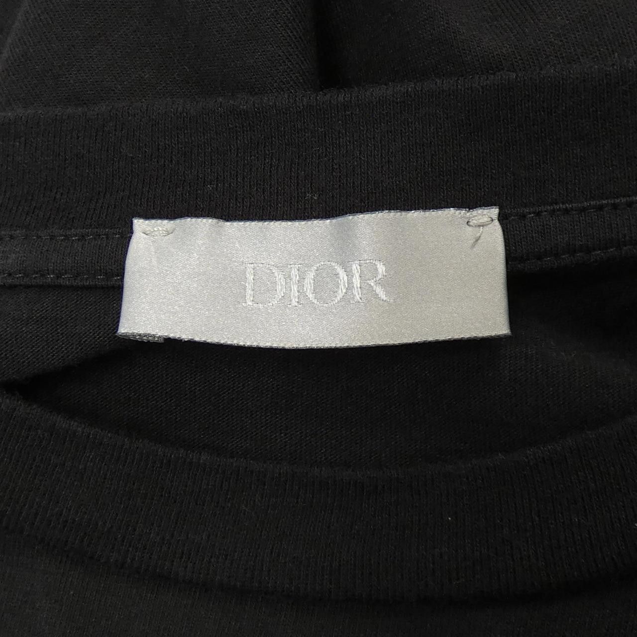 Dior Dior Dior T-shirt Cotton T-Shirts 933J602D0533 DUTY FREE for USA Size ONE SIZE - 4 Thumbnail