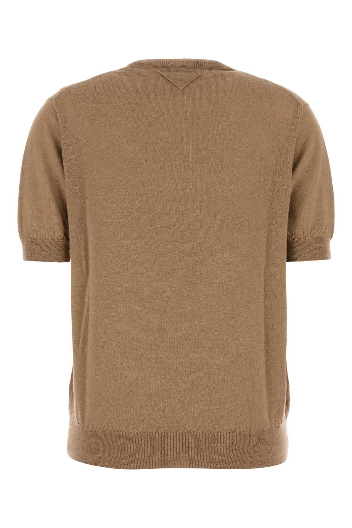 Prada Camel Cashmere Sweater Size S / US 4 / IT 40 - 2 Thumbnail