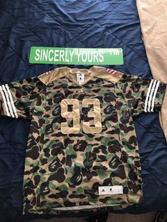 Bape x adidas sb best sale jersey green