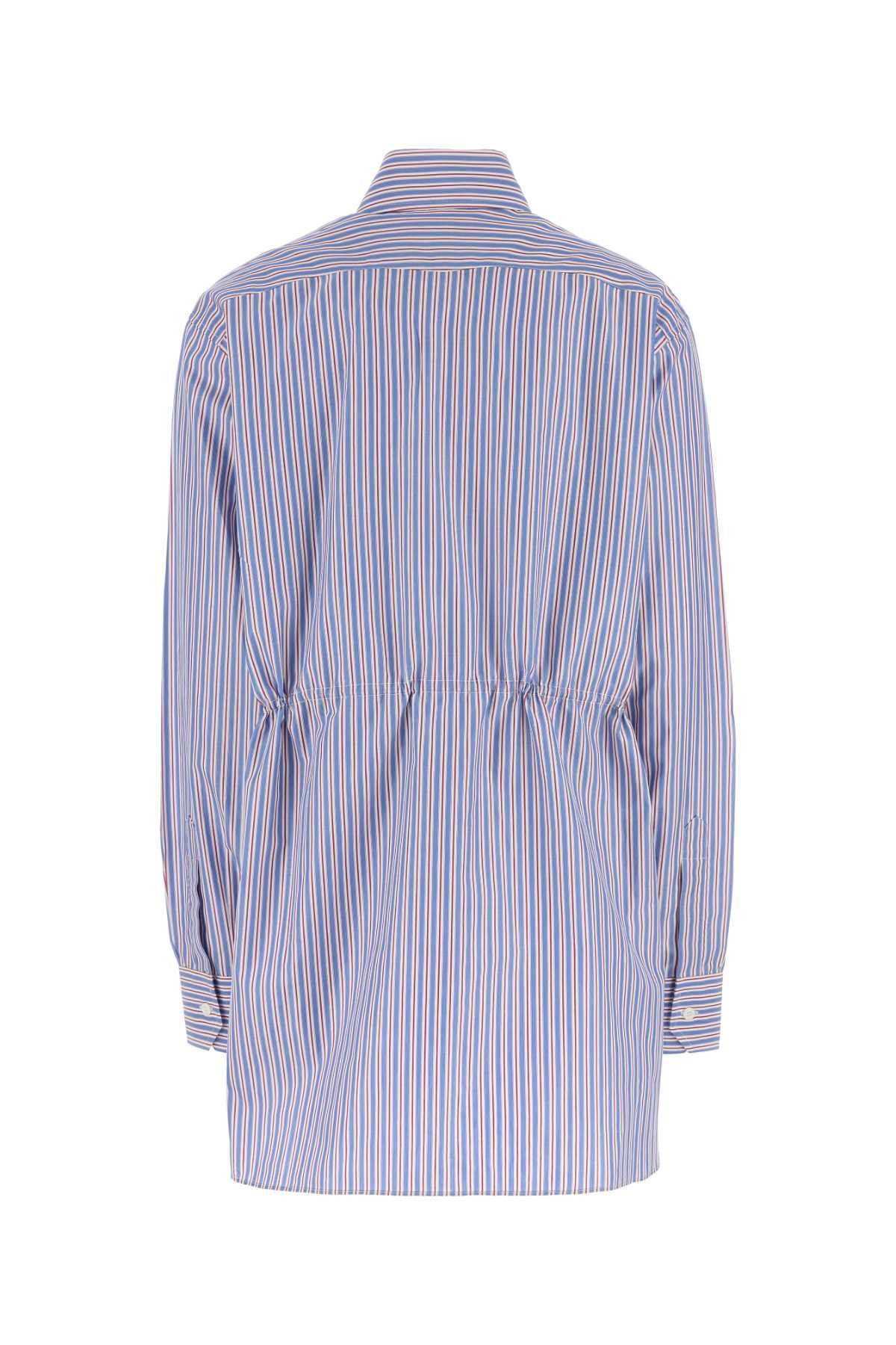 Prada Embroidered Poplin Shirt Size S / US 4 / IT 40 - 2 Thumbnail