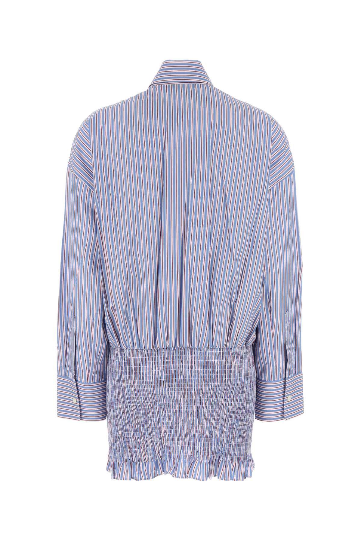 Prada Embroidered Poplin Shirt Size XS / US 0-2 / IT 36-38 - 2 Thumbnail