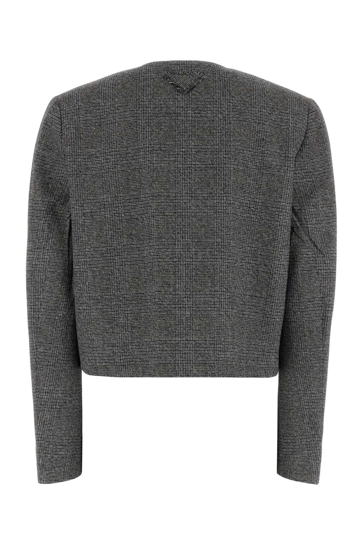 Prada Glencheck Blazer Size S / US 4 / IT 40 - 2 Thumbnail