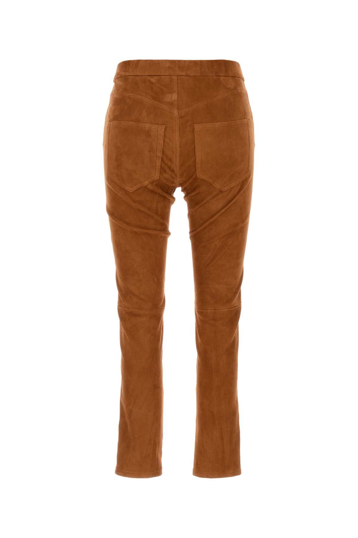 Isabel Marant Copper Suede Dorothea Pant Size 26" / US 2 / IT 38 - 2 Thumbnail
