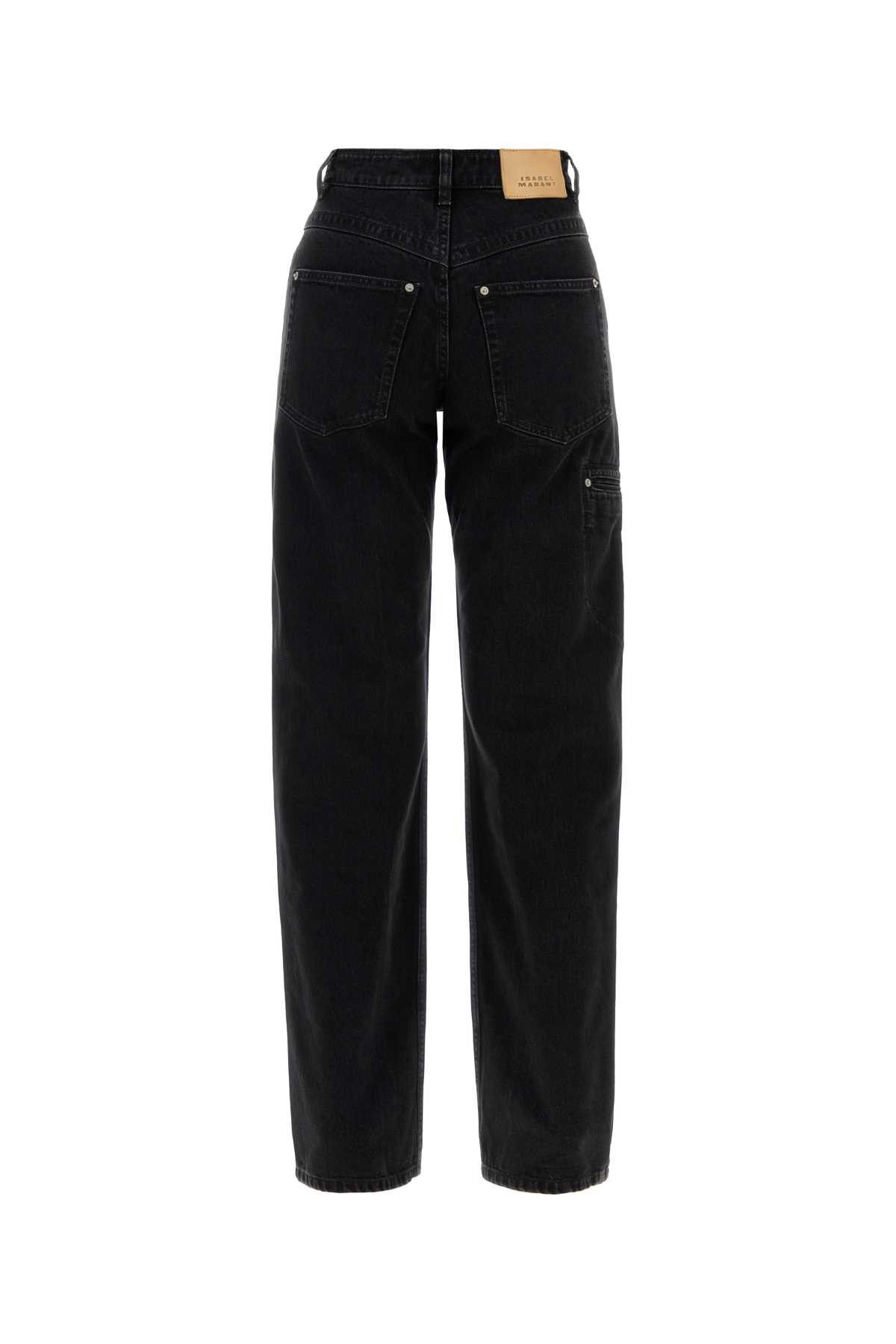 Isabel Marant Black Denim Stely Jeans Size 27" / US 4 / IT 40 - 2 Thumbnail