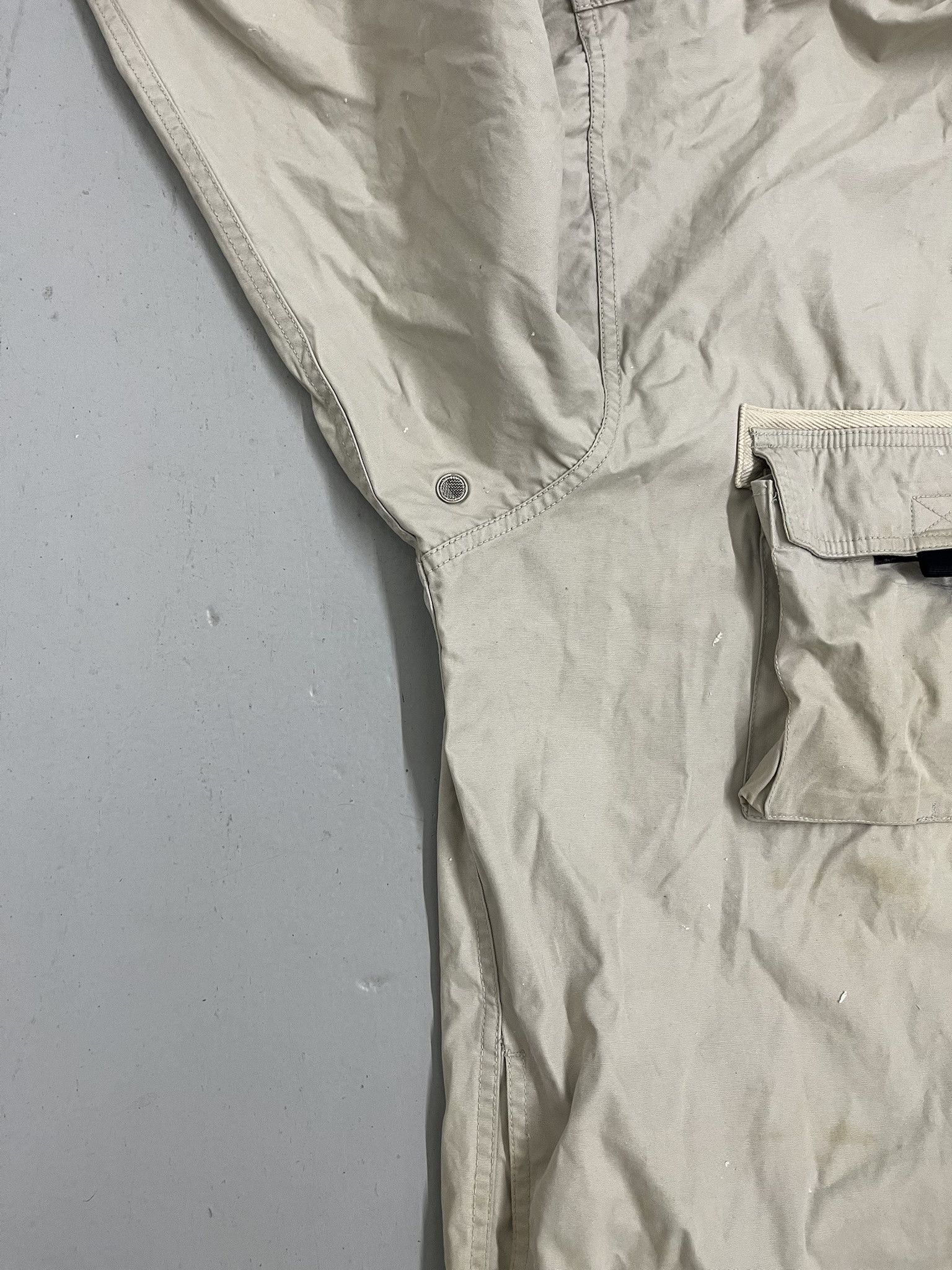 Vintage Vintage Y2K 2000s Abercrombie and Fitch Distressed Hooded Jacket Size XL Size US XL / EU 56 / 4 - 2 Thumbnail