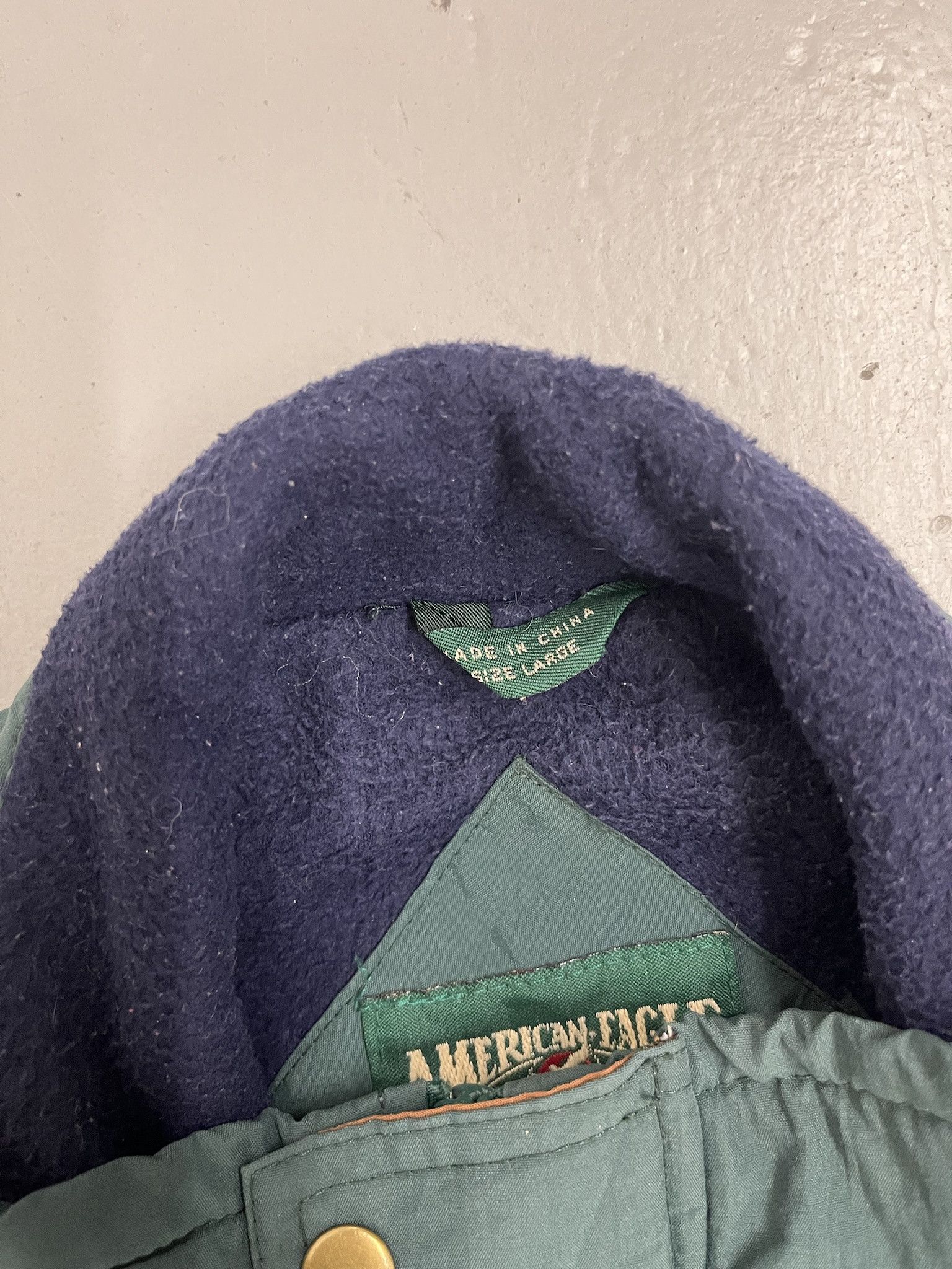 Vintage Vintage 2000s American Eagle Green Winter Jacket Size Large Size US L / EU 52-54 / 3 - 2 Thumbnail