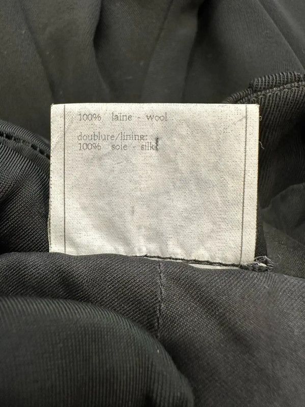 Chanel Chanel Black Wool Women's Shorts 0089 Size 23" - 5 Thumbnail