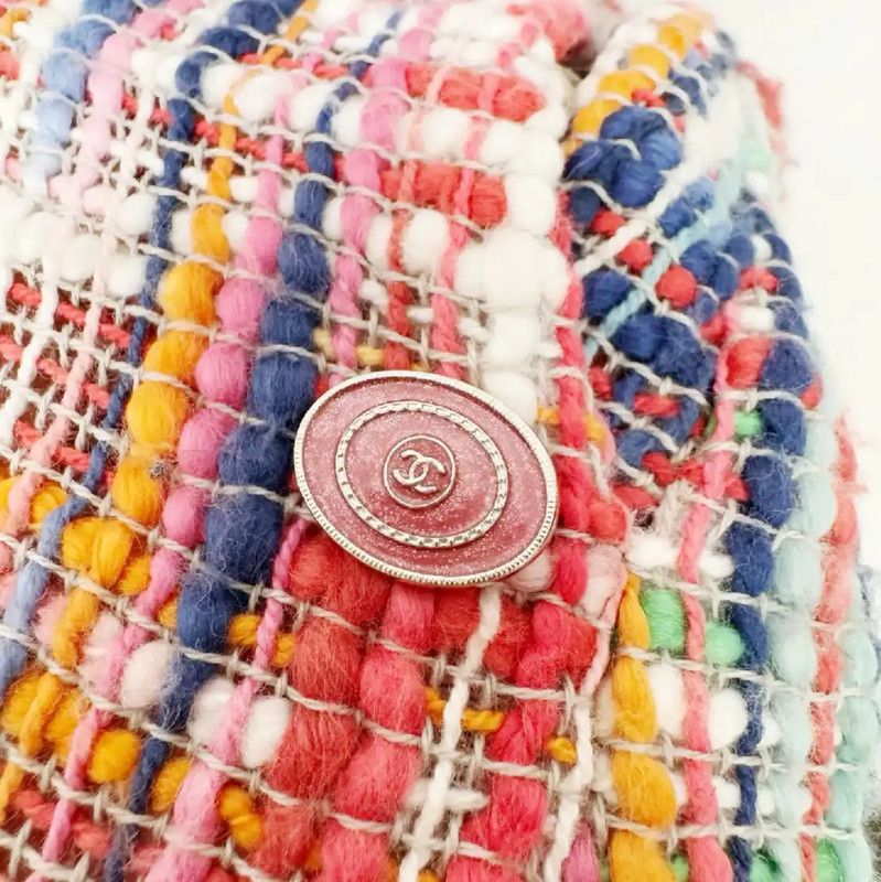 Chanel Chanel Multicolor Summer Dress for Women 0089 Size S / US 4 / IT 40 - 6 Thumbnail