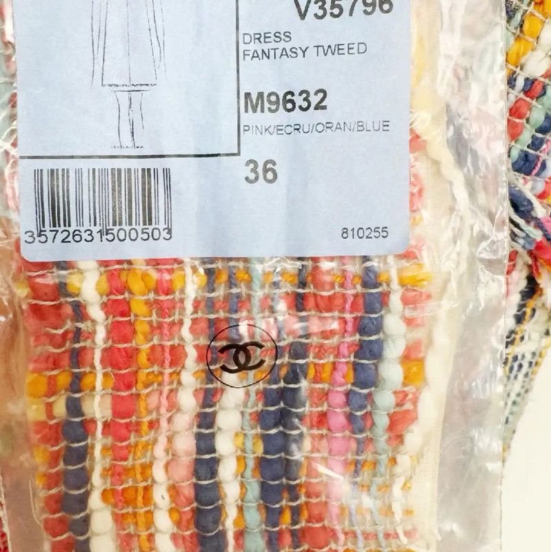 Chanel Chanel Multicolor Summer Dress for Women 0089 Size S / US 4 / IT 40 - 4 Thumbnail
