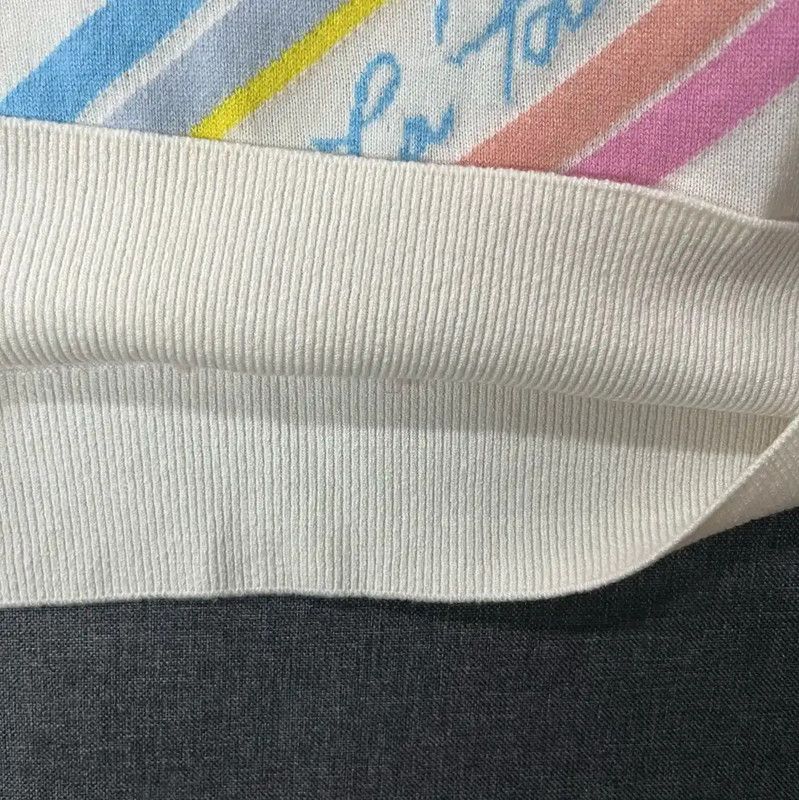 Chanel Chanel Colorful Striped Cashmere Sweater for Women 0089 Size XS / US 0-2 / IT 36-38 - 6 Thumbnail
