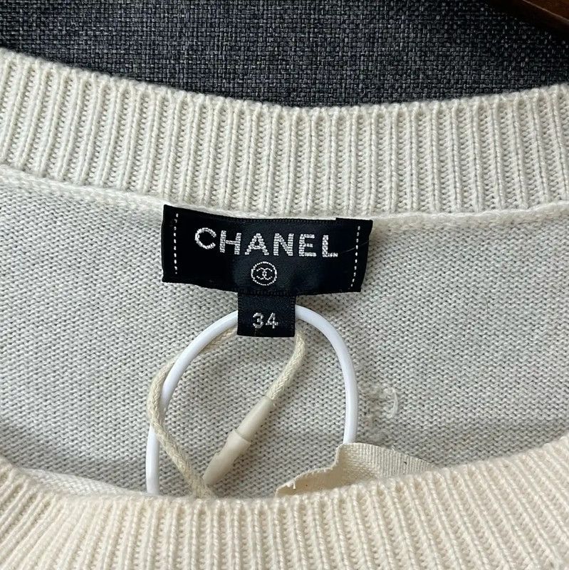 Chanel Chanel Colorful Striped Cashmere Sweater for Women 0089 Size XS / US 0-2 / IT 36-38 - 3 Thumbnail