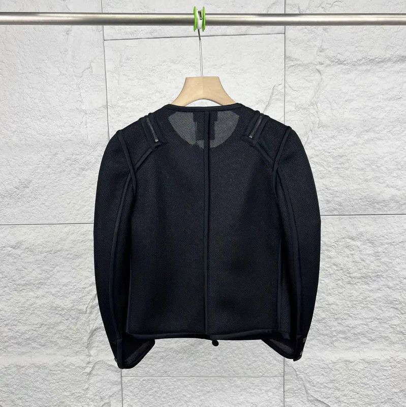 Chanel Chanel Women’s Black Cotton Jacket 0089 Size ONE SIZE - 2 Thumbnail