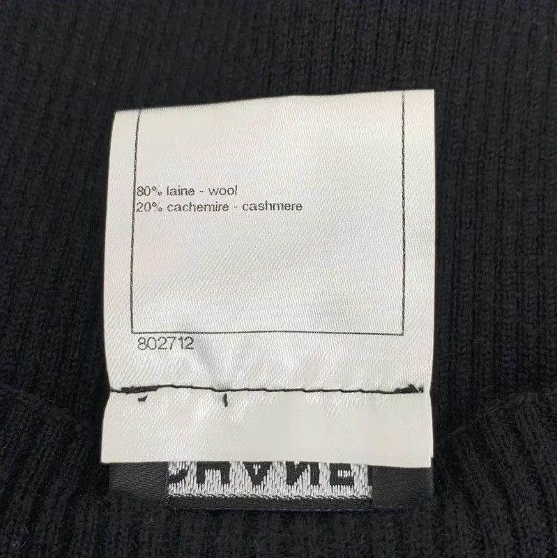 Chanel Chanel Black Wool Dress for Women 0089 Size XS / US 0-2 / IT 36-38 - 8 Thumbnail