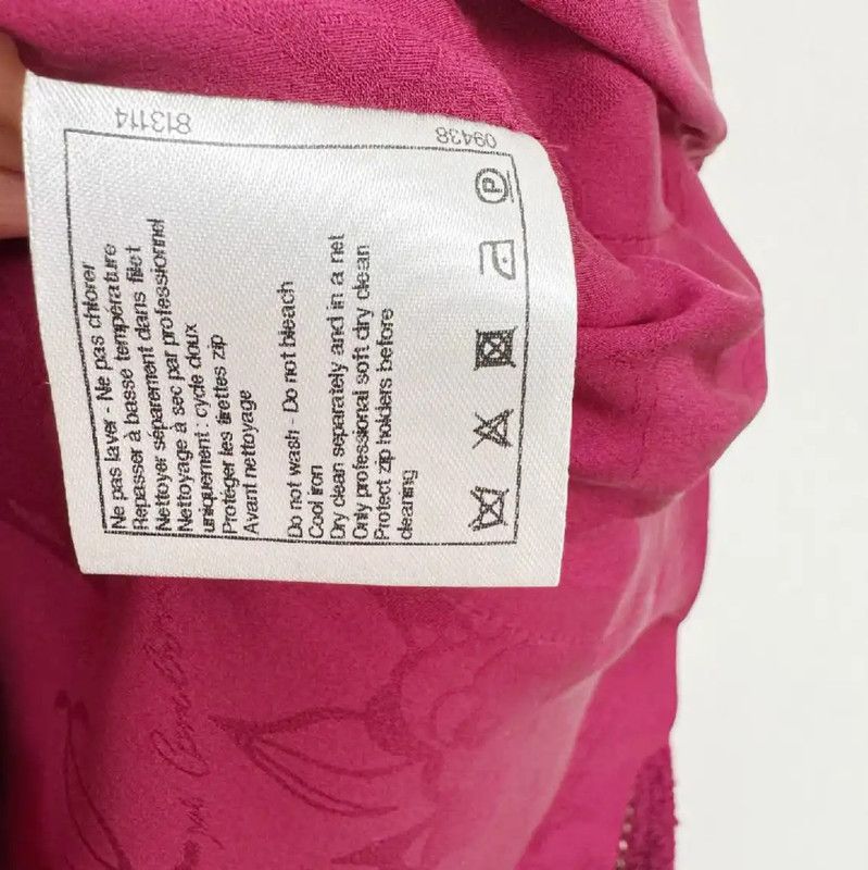 Chanel Chanel Pink Women's Winter Coat 0089 Size S / US 4 / IT 40 - 6 Thumbnail