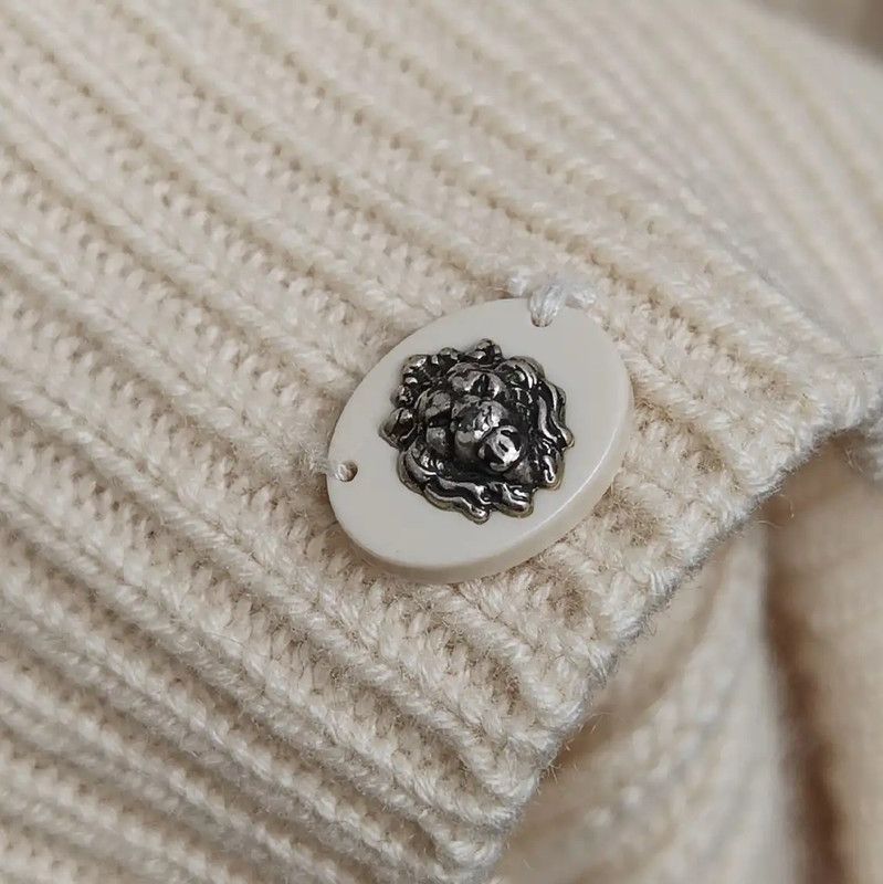 Chanel Chanel Cream Cashmere Long Sleeve Pullover Sweater 0089 Size L / US 10 / IT 46 - 5 Thumbnail