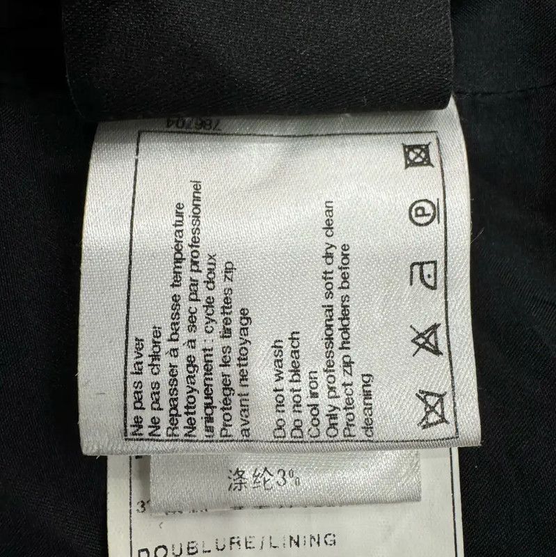 Chanel Chanel Black Cropped Nylon T-Shirt for Women 0089 Size S / US 4 / IT 40 - 6 Thumbnail