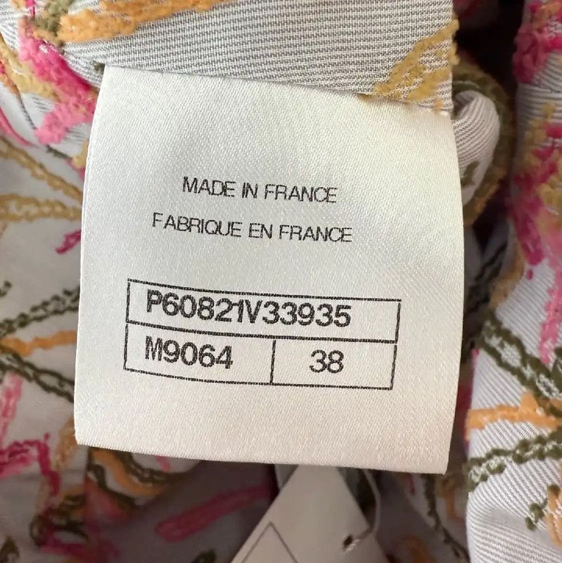 Chanel Chanel Pink Polyester Women's Shorts 0089 Size 23" - 6 Thumbnail