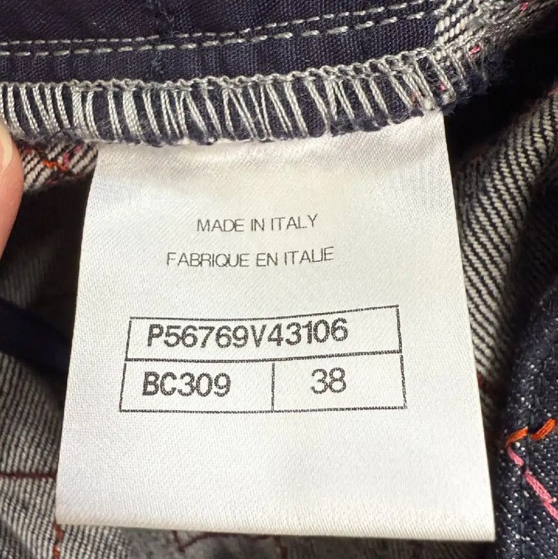 Chanel Chanel Blue Cotton Women’s Jeans 0089 Size 26" / US 2 / IT 38 - 4 Thumbnail