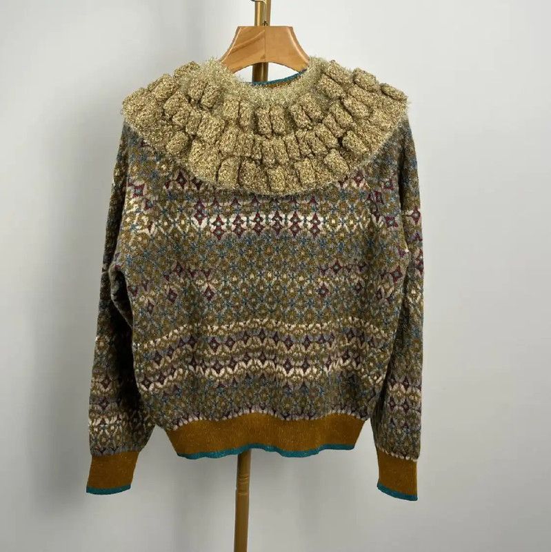 Chanel Chanel Camel Colored Knit Pullover Sweater 0089 Size M / US 6-8 / IT 42-44 - 2 Thumbnail