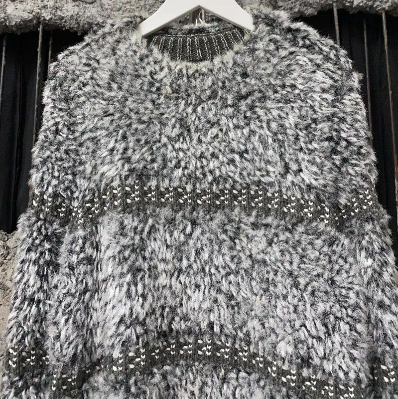 Chanel Chanel Color-blocked Long Sleeve Sweater 0089 Size ONE SIZE - 3 Thumbnail