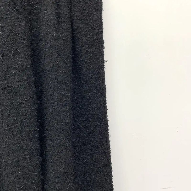 Chanel Chanel Black Wool Casual Pants for Women 0089 Size 23" - 4 Thumbnail