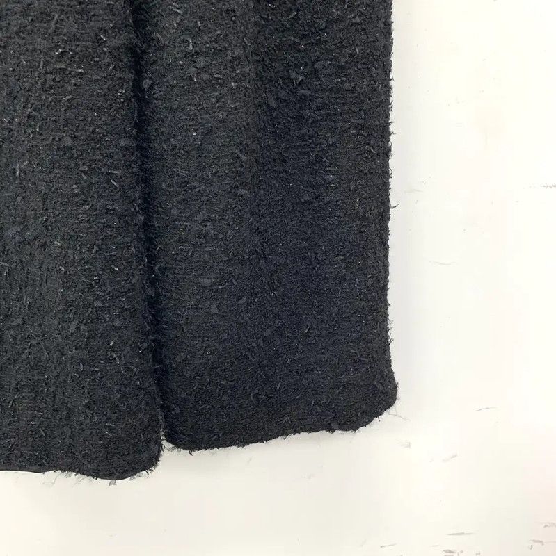 Chanel Chanel Black Wool Casual Pants for Women 0089 Size 23" - 5 Thumbnail