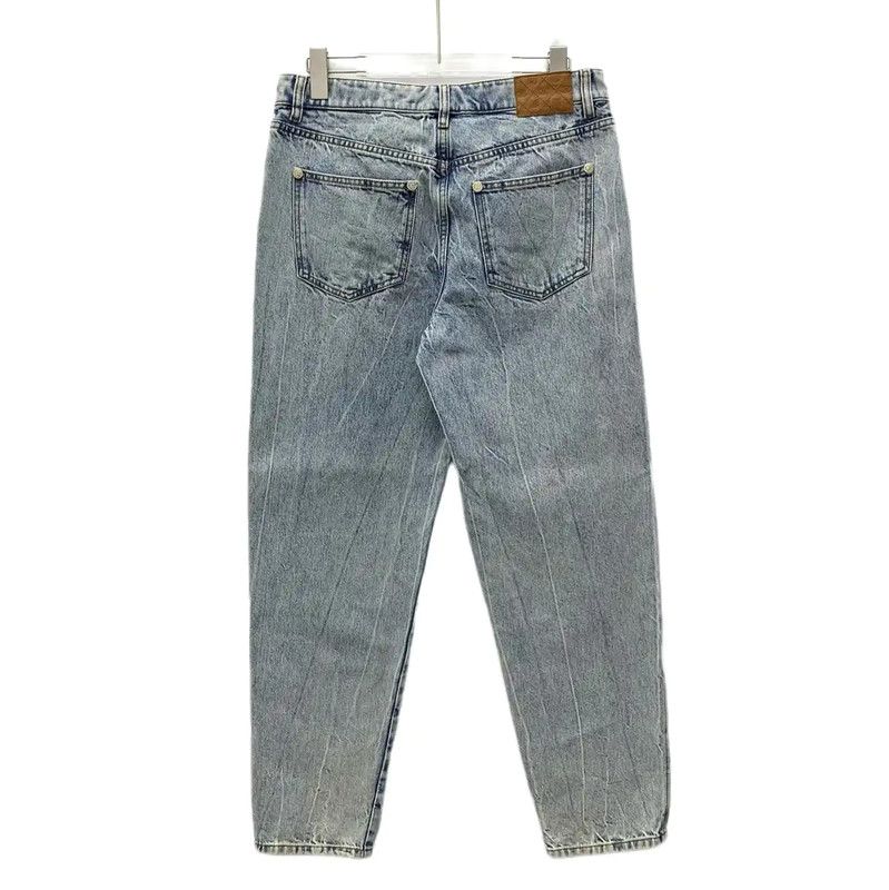 Chanel Chanel Light Blue Cotton Women's Denim Pants 0089 Size 23" - 2 Thumbnail