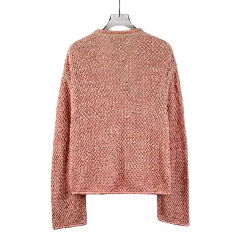 Chanel Chanel Pink Silk Cardigan for Women 0089 Size S / US 4 / IT 40 - 2 Thumbnail