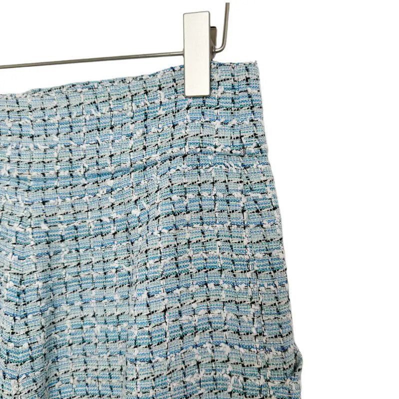 Chanel Chanel S Size Spring Autumn Blue Trousers 0089 Size 23" - 3 Thumbnail