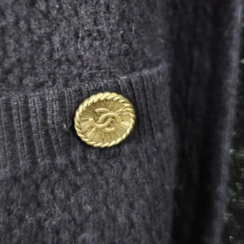 Chanel Chanel Winter Deep Blue Cashmere Sweater 0089 Size S / US 4 / IT 40 - 5 Thumbnail