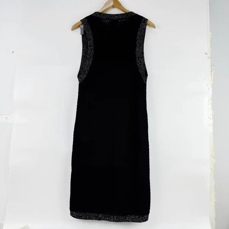 Chanel Chanel Black Sleeveless Women's Dress 0089 Size ONE SIZE - 2 Thumbnail